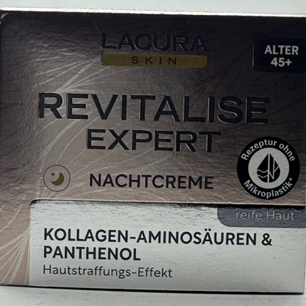 LACURA Skin Revitalise Expert nakts krēms nobriedušai ādai, 50ml, JAUNS un OVP