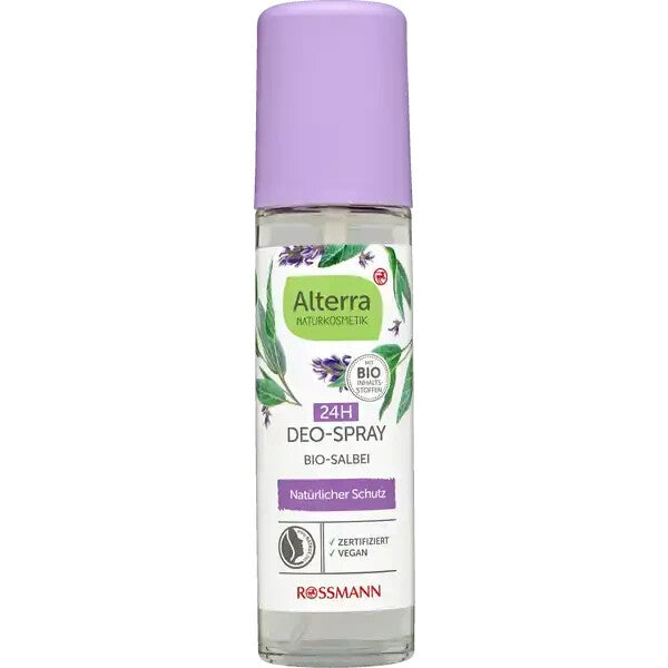 Alterra NATURKOSMETIK Deospray Bio-Salbei, 75ml, neu