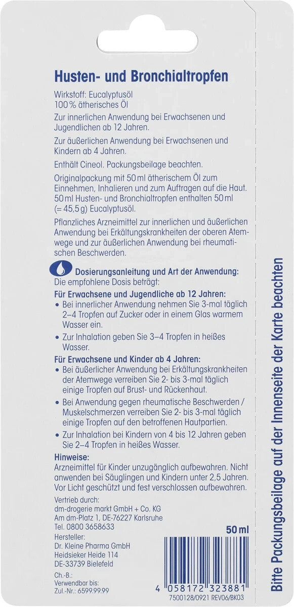 Mivolis Husten- und Bronchialtropfen, 50 ml, neu&ovp