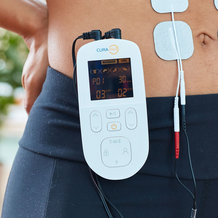 CuraMed TENS-EMS-Massagegerät Tens mit 60 Programmen inkl. Gürtelclip, neu&ovp