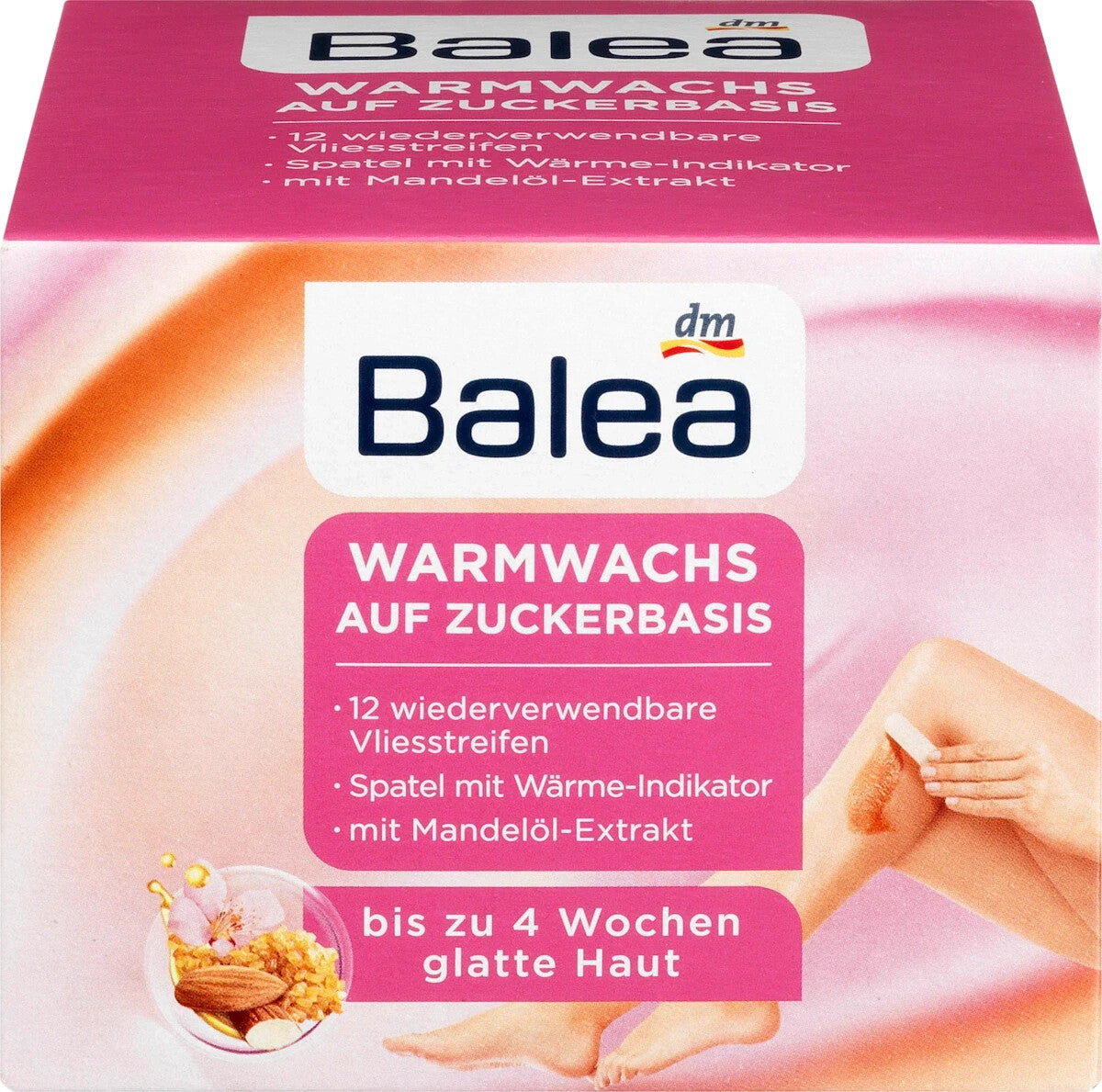 Balea Warmwachs auf Zuckerbasis, 250 ml, neu&ovp