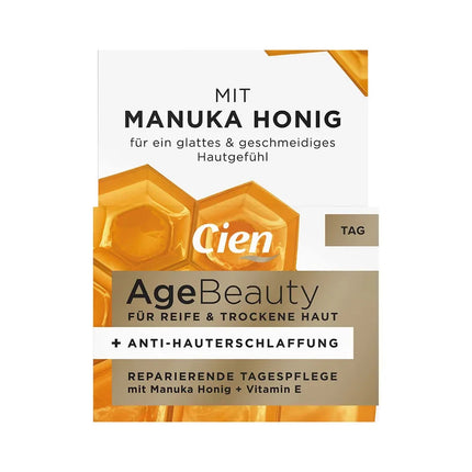 Cien Age Beauty, Reparierende Tagespflege mit Manuka Honig, reife Haut, 50ml