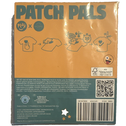Patch Pals، زخارف تُكوى، رقعة تُكوى، رقعة تُخاط، مجموعة من قطعتين، جديدة