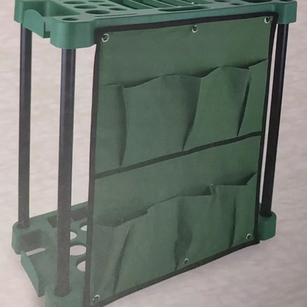 Gardenline dārza instrumentu organizators ar kabatām, jauns un oriģinālajā iepakojumā