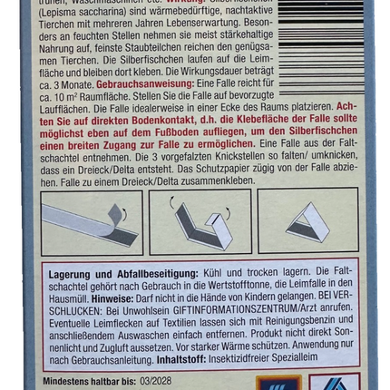 مصيدة السمكة الفضية من بريتكس لتقييم الاحتياجات والمراقبة، خالية من المبيدات الحشرية، جديدة