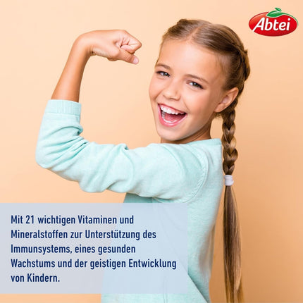Abtei Kinder Multivitamine+Mineralstoffe, Schmelztabletten, 1x75 Stück, neu&ovp