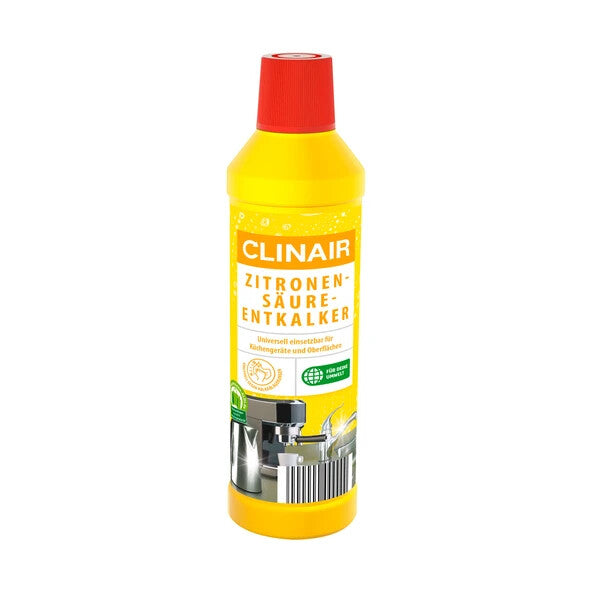 Clinair Zitronensäure Entkalker für Küchengeräte & Oberflächen, 750ml, neu
