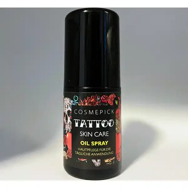 Cosmepick tetovējumu ādas kopšanas eļļas aerosols, tetovējumu ādas kopšanai, 50ml, jauns un noslēgts