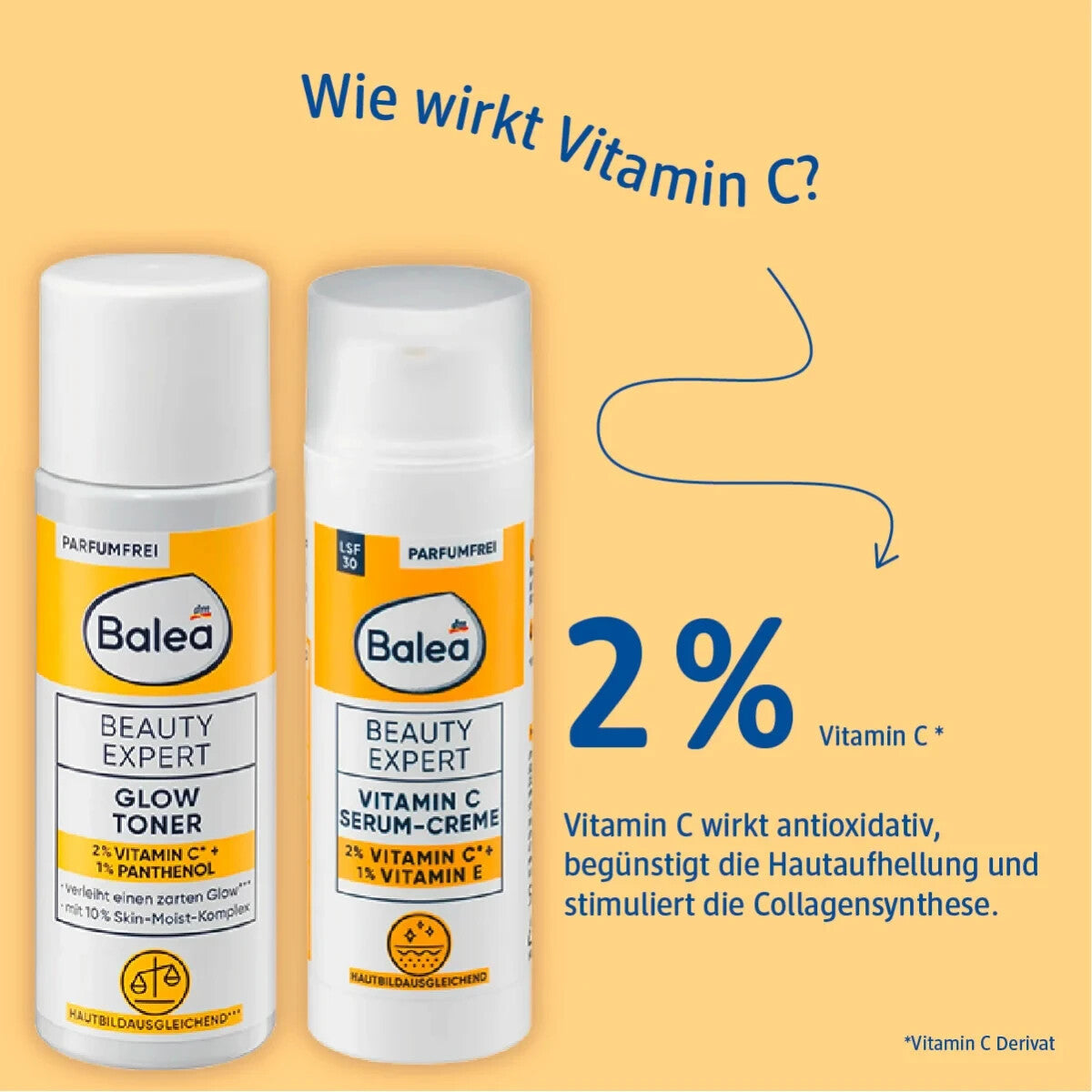 Balea Beauty Expert Glow Toner, 100 ml, neu&ovp