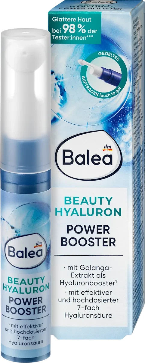 Balea Serum Beauty Hyaluron Power Booster, 10 ml, jauns un inovatīvs serums