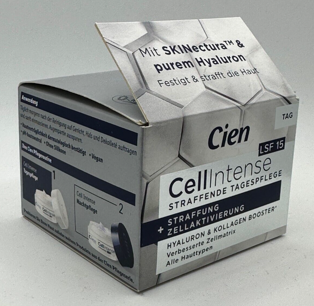 CIEN Cell Intense, hialuronskābe un kolagēns, nostiprinoša, šūnu aktivācija, dienas kopšana