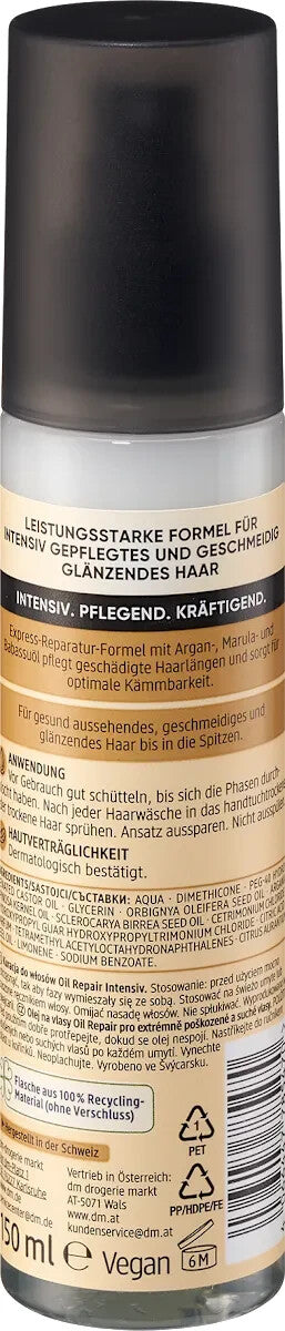 Balea Professional Oil Repair Intensiv Sprüh-Conditioner Express, 150 ml, Neu