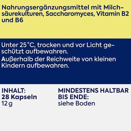 Zirkulin Biotix Kulturen Komplex, Mit Vitamin B2 und B6, 1x28 Kapseln, neu&ovp