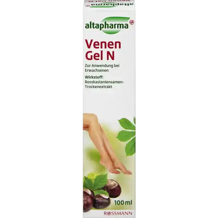 Altapharma Venen Gel N, Gel für müde&schwere Beine, kühlender Effekt, 100ml, neu