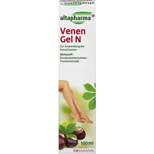 Altapharma Venen Gel N, Gel für müde&schwere Beine, kühlender Effekt, 100ml, neu