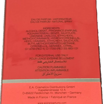 Etienne AIGNER Cara Mia Ti Bacio - Eau de Parfum EDP, Spray, 100 ml, Jauns, sieviete