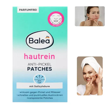 Balea pretpūtīšu plāksteri ādas tīrīšanai, 1x36 gab., jauni un nov.