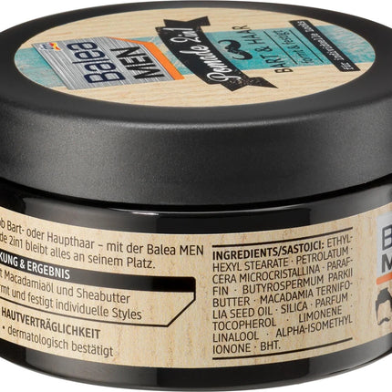 Balea MEN pomāde 2in1 bārdai un matiem, 100 ml, jauna un iesaiņota prece