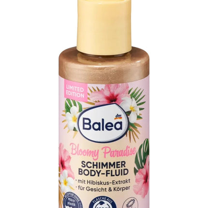 Balea Bloomy Paradise Schimmer Body-Fluid, 75 ml, Neu&ovp