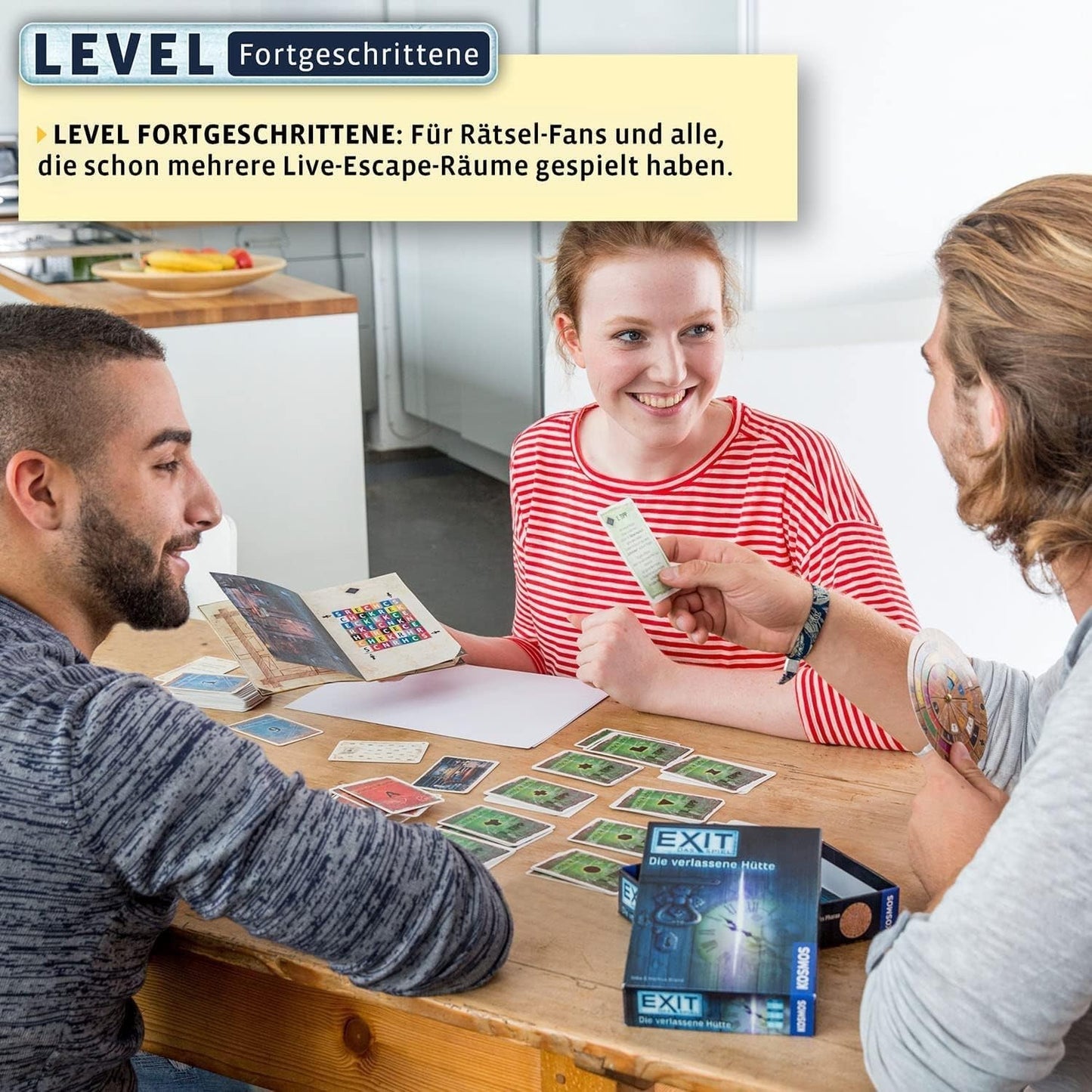 EXIT®-Das Spiel: Die Rückkehr in die verlassene Hütte, 1-4 Spieler ab 12 Jahre