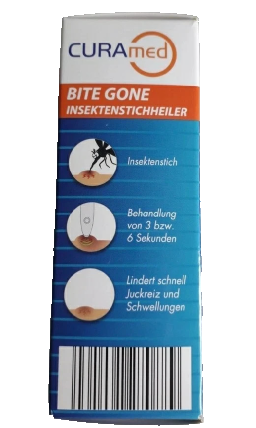 CuraMed Insektenstichheiler, Weiß, Incl. Batterien, neu&ovp