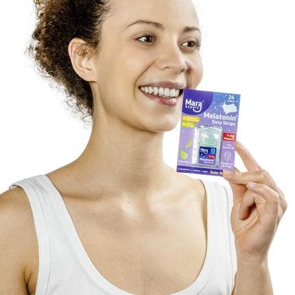 مارا مساعد على النوم، شرائط سهلة، 1 ملغ، 1 × 24 شريطًا، جديد ومختوم