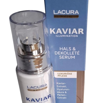 LACURA Skin, Caviar Illumination kakla un dekoltē zonas serums, 50 ml, jauns un iepakojumā