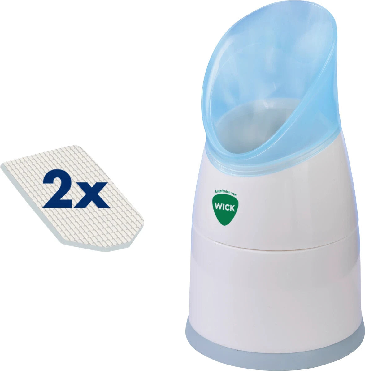 WICK Dampf-Inhalator W1300, manuell, mit 2 Vapopads, neu&ovp