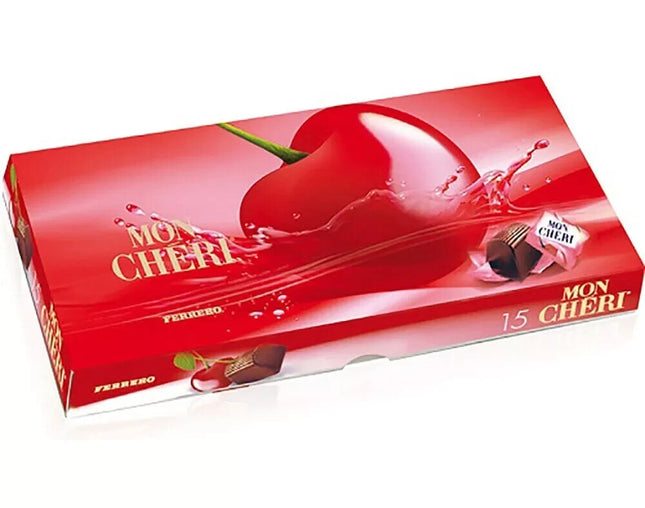 Ferrero MON CHERI Pralinen in Kirschlikör 1x15 Stück, 157g Box, neu&ovp