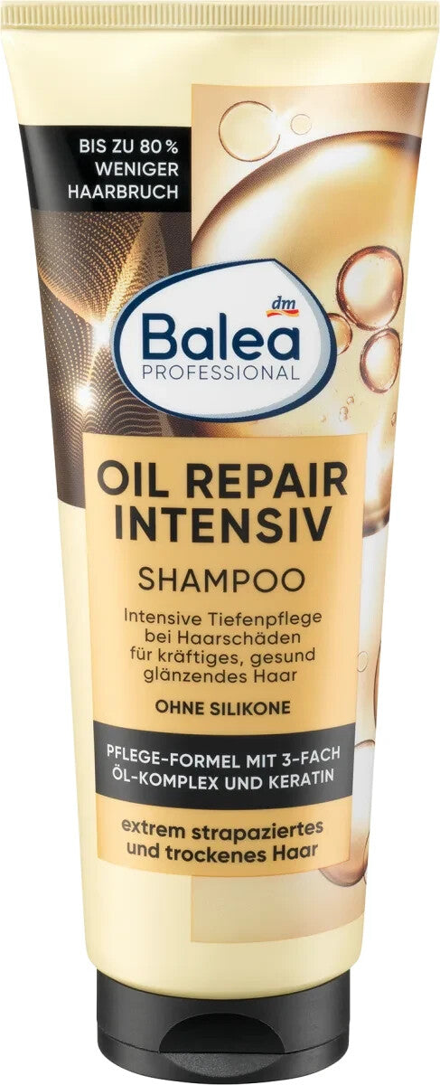 Balea Professional šampūns eļļas atjaunojošam intensīvam efektam, 250 ml, jauns
