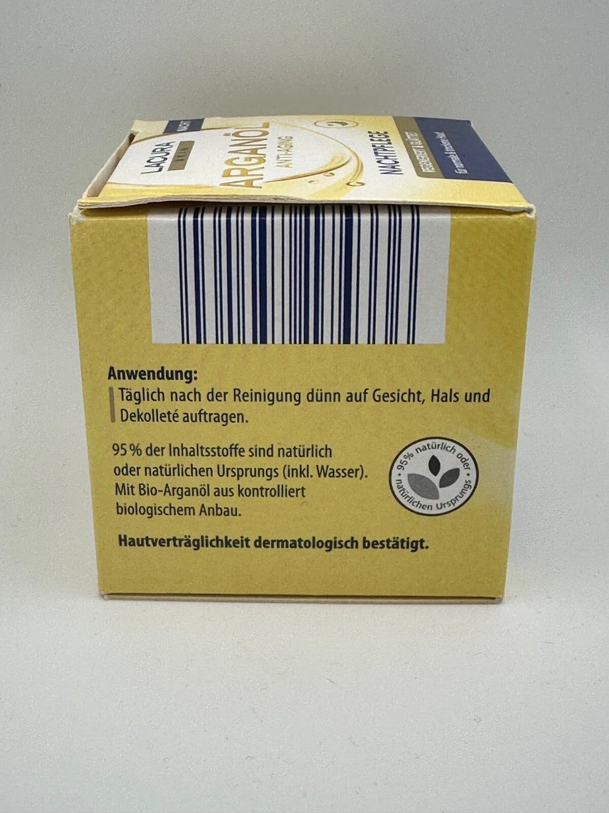 كريم ليلي مضاد للشيخوخة بزيت الأرغان من لاكورا سكين، 1 × 50 مل، جديد