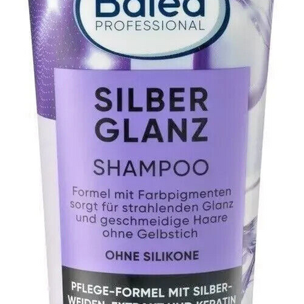 BALEA Professional šampūns sudrabainam spīdumam, 1 x 250 ml, jauns un iesaiņots iepakojumā