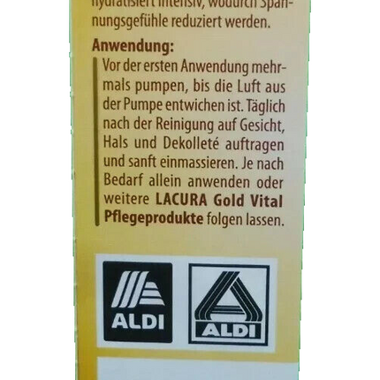 LACURA Skin Gold Vital Multi-Intensive Serum, 30 ml, jauns un iepakojumā