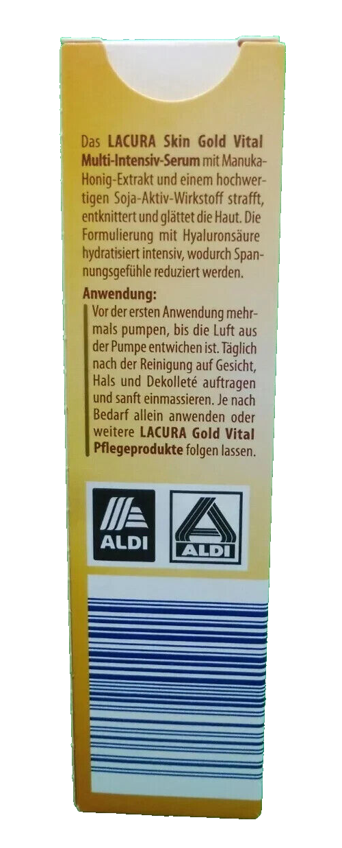 LACURA Skin Gold Vital Multi-Intensive Serum, 30 ml, jauns un iepakojumā