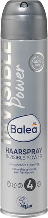 Balea Invisible Power matu laka, 300 ml, jauna un iesaiņota iepakojumā