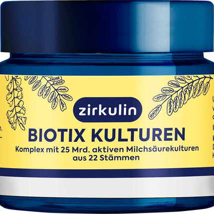 Zirkulin Biotix Kulturen Komplex, Mit Vitamin B2 und B6, 1x28 Kapseln, neu&ovp