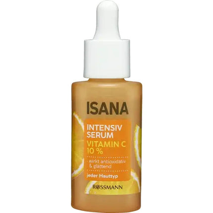 ISANA intensīvais serums, C vitamīns 10%, 30 ml, jauns un noslēgts