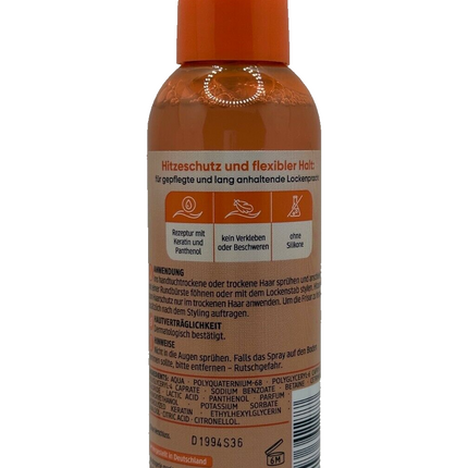 بخاخ باليا 2 في 1 للحماية من الحرارة، تصفيف الشعر المجعد، 150 مل، جديد