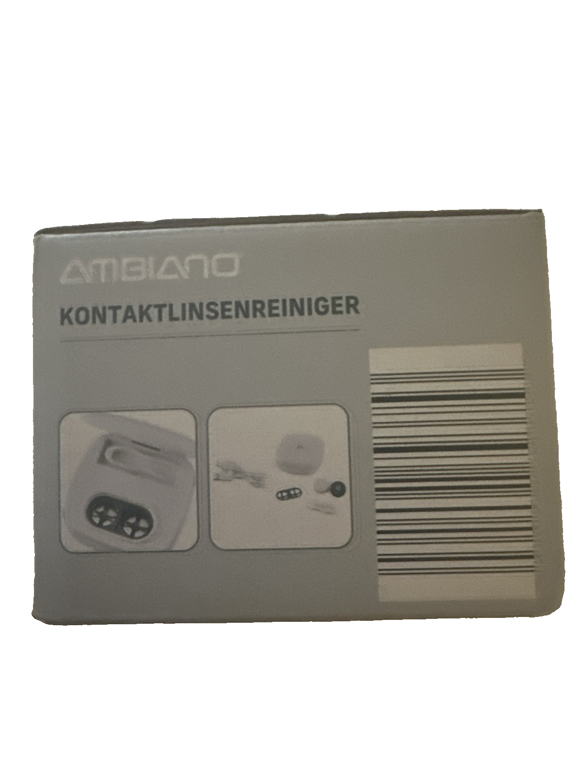 AMBIANO Kontaktlinsenreiniger mit Akku, Ultraschall- Reinigung, neu&ovp