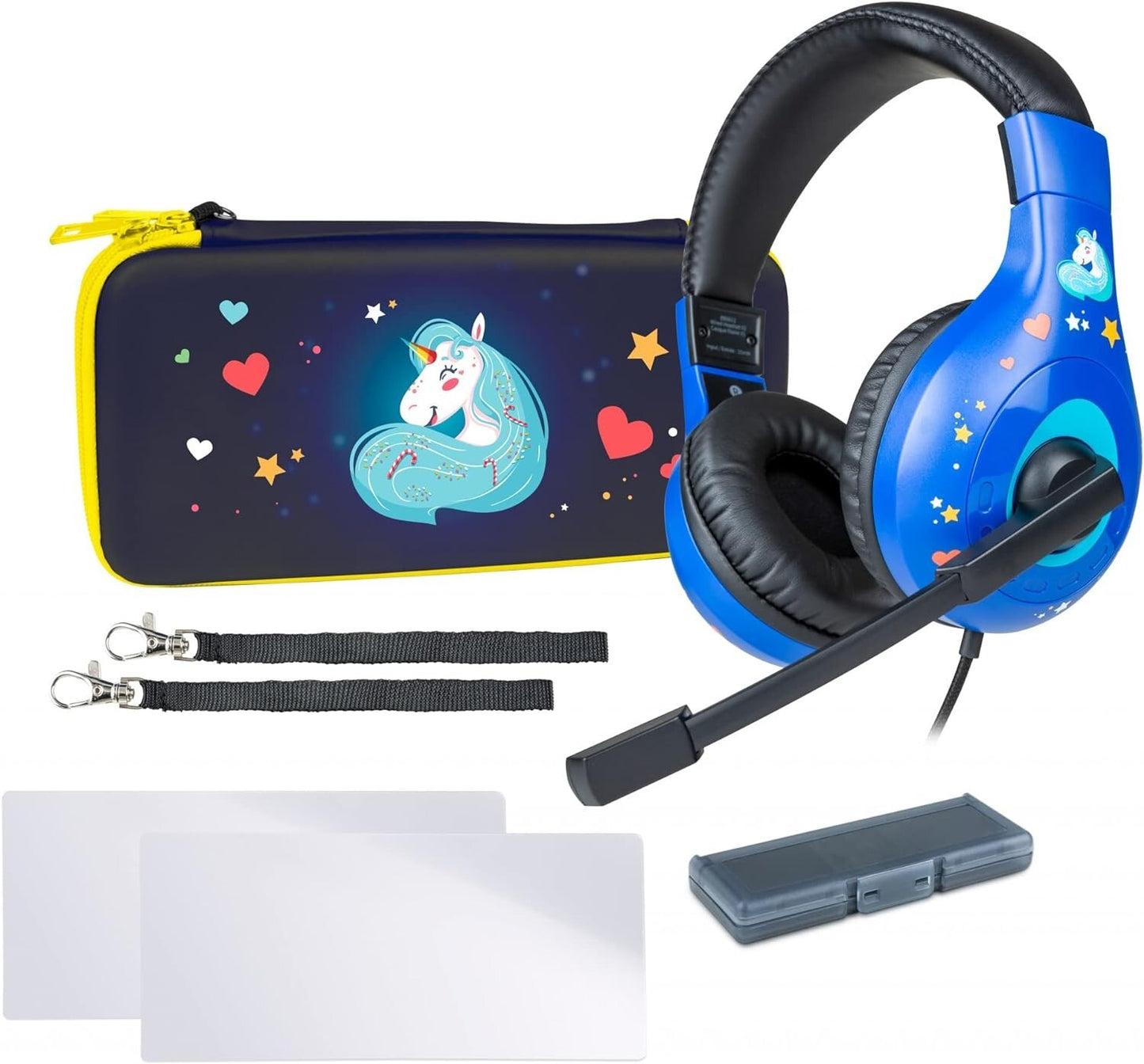 BIGBEN ZUBEHÖRPACK UNICORN Gaming Zubehör, Mehrfarbig