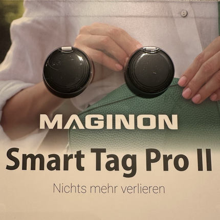 Maginon Smart Tag Pro II, iOS un Android ierīcēm, 2 iepakojumā, melns, jauns un aizzīmogots
