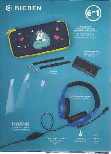 BIGBEN ZUBEHÖRPACK UNICORN Gaming Zubehör, Mehrfarbig