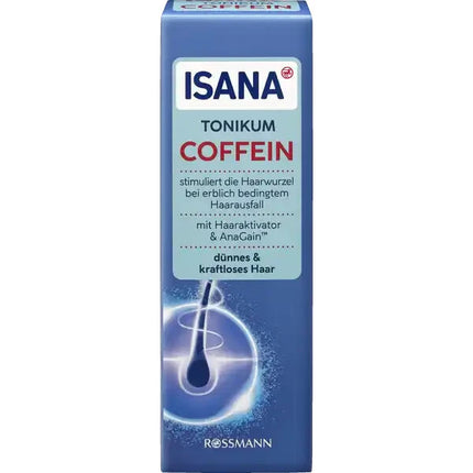 ISANA kofeīna toniks, 150 ml, jauns un iepakots