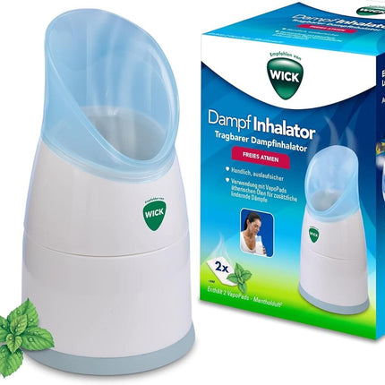 WICK Dampf-Inhalator W1300, manuell, mit 2 Vapopads, neu&ovp