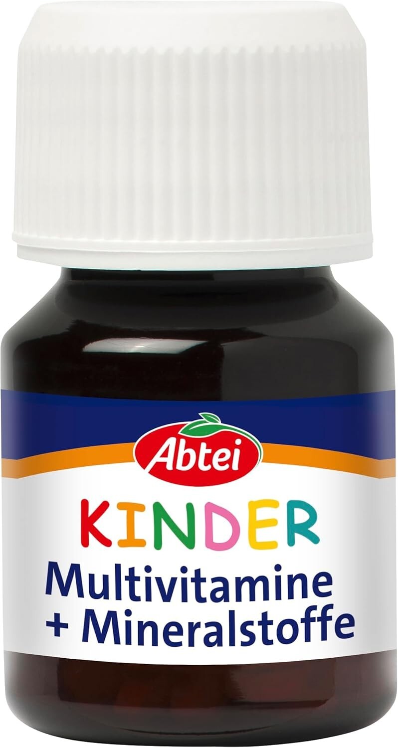 Abtei Kinder Multivitamine+Mineralstoffe, Schmelztabletten, 1x75 Stück, neu&ovp