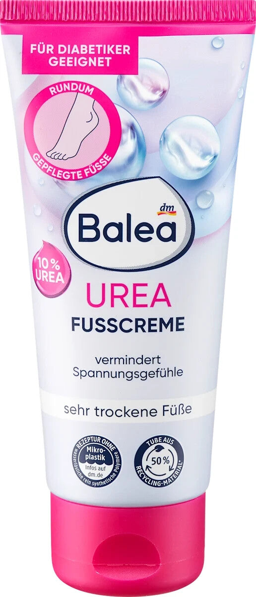 Balea pēdu krēms ar 10% urīnvielu ļoti sausām pēdām. 100 ml, jauns un iepakojumā.