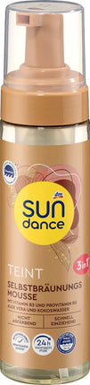 SUNDANCE Teint pašiedeguma putas, 200ml, jaunas un oficiāli apstiprinātas