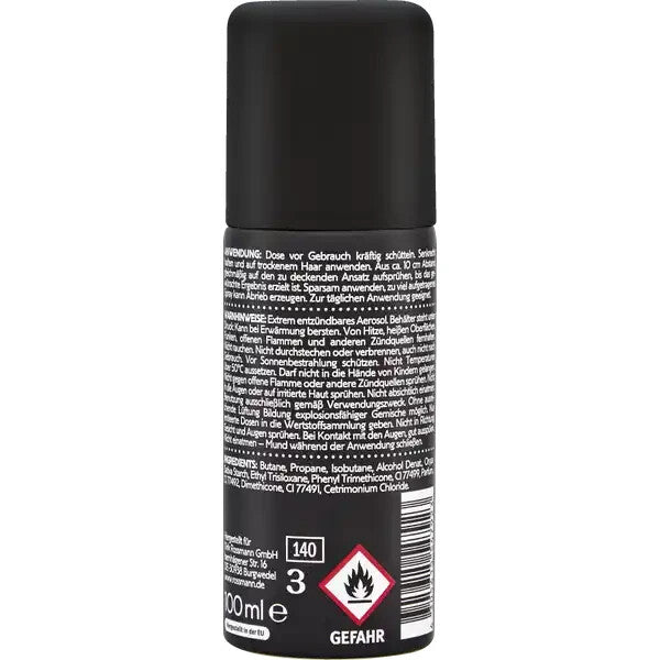 ISANA PROFESSIONAL maskējošais matu sakņu sprejs, vidēji brūns, 100ml, jauns un iesaiņots iepakojumā