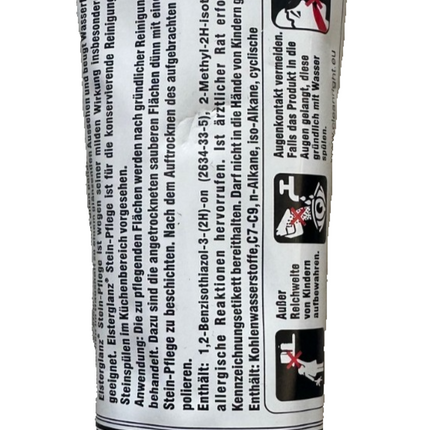 Elsterglanz akmens kopšanas līdzeklis, marmora, granīta un kapakmens kopšanas līdzeklis, 150 ml XXL, jauns un aizzīmogots
