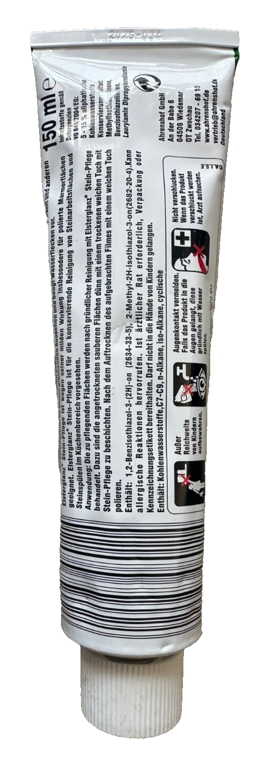 Elsterglanz akmens kopšanas līdzeklis, marmora, granīta un kapakmens kopšanas līdzeklis, 150 ml XXL, jauns un aizzīmogots